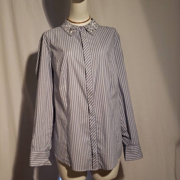 Lane bryant long sleeve button down shirt - Picture 1 of 6